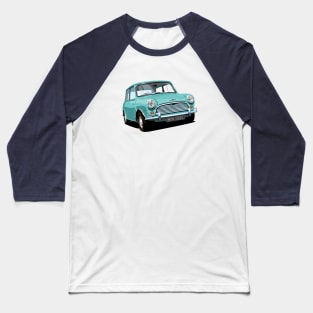 classic mini cooper in seafoam Baseball T-Shirt